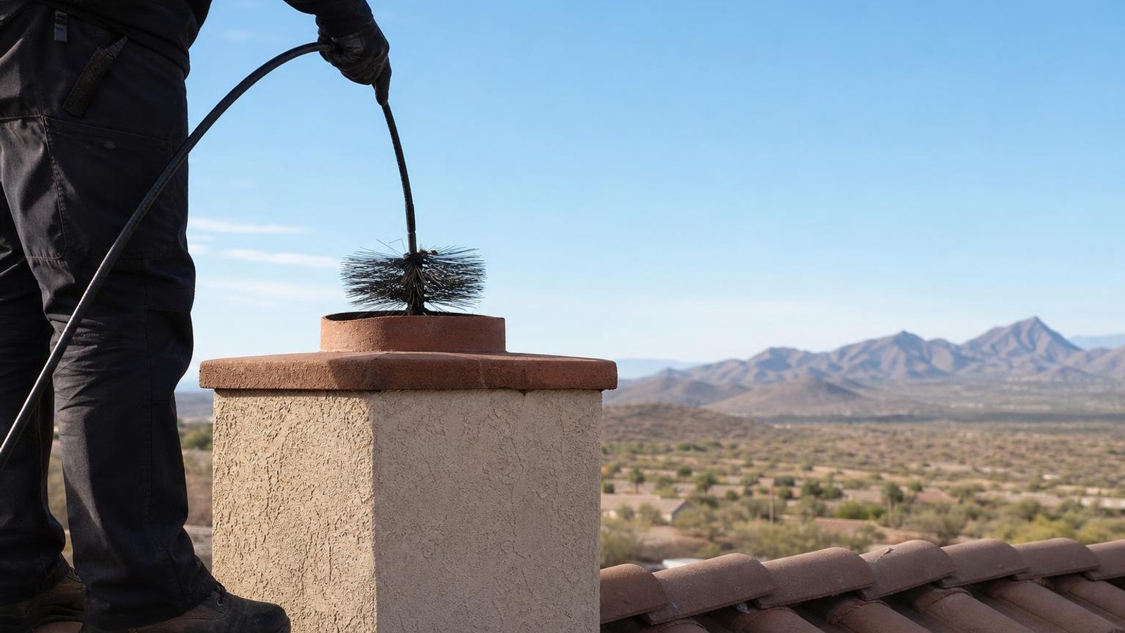 Local chimney sweep & inspection for Tucson homes